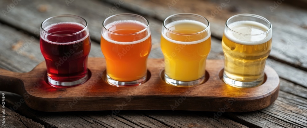 Revitalizing Hard Cider Beer Tasting Flight Revitalizing Hard Cider Beer Tasting Flight