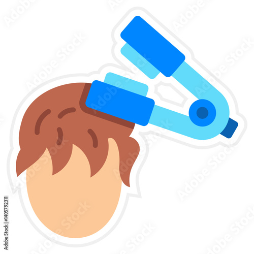 Hair straightener Icon