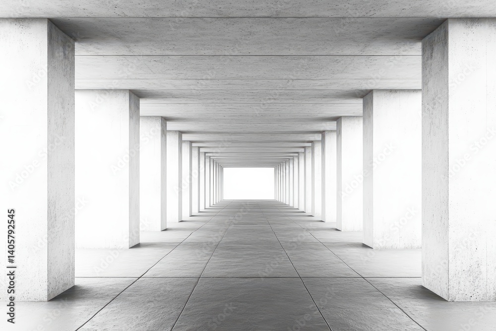Modern concrete tunnel (1) Modern concrete tunnel (1)