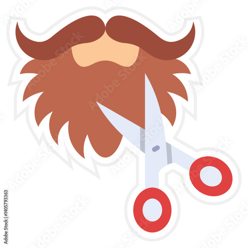 Beard trimming Icon