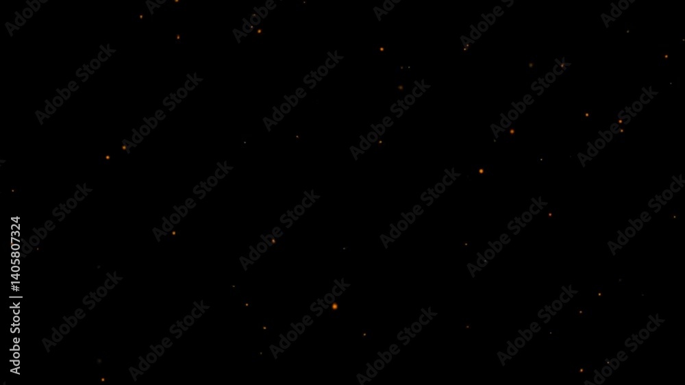 gold particle explosion with alpha channel