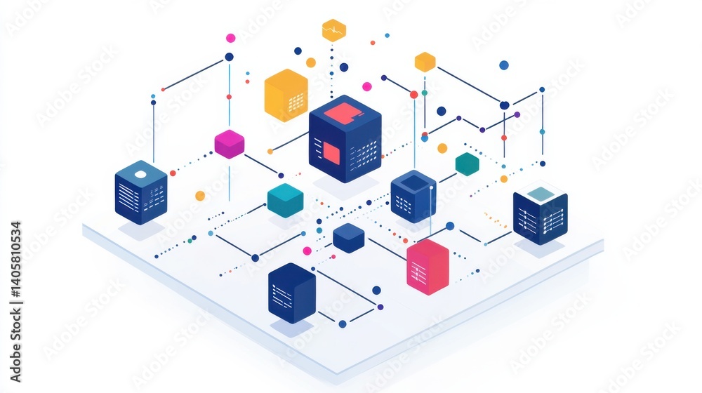 Obraz premium Predictive data models