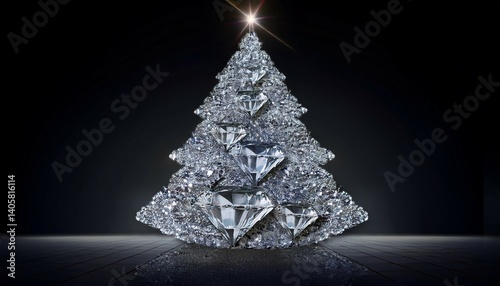 diamond christmas tree