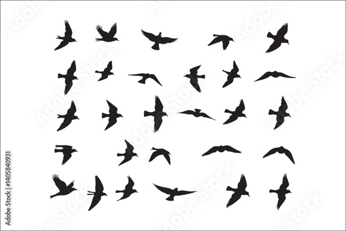 Bird Silhouette Bundle | Flying Birds Vector Clipart | SVG, PNG, EPS for Cricut & Laser Cutting

Birds Vector Silhouettes | Wildlife Animal SVG Files | Digital Bird Clipart for Crafts & Decor

Flying 