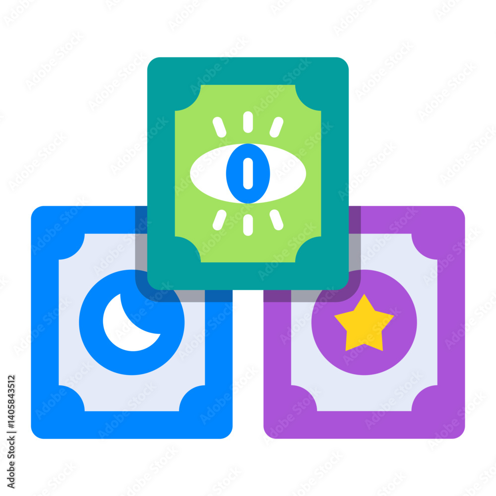 Tarot cards Icon Tarot cards Icon