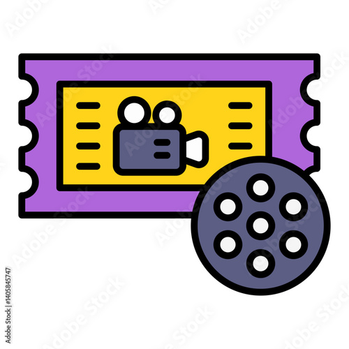 Movie ticket Icon