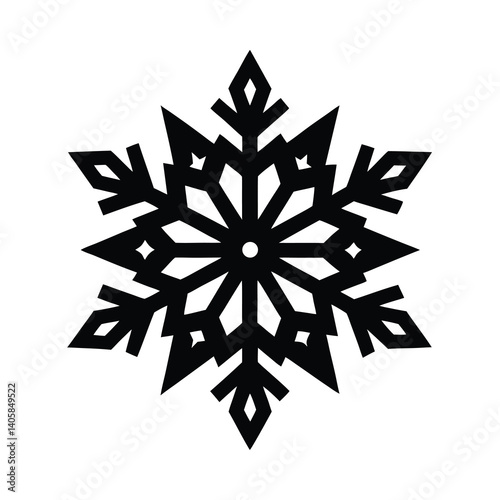 snowflake vector illustration