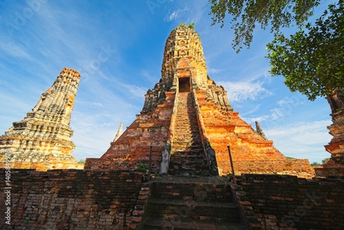 Wat Chaiwatthanaram,  in Ayutthaya, Thailand.

