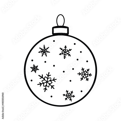 christmas balls vector