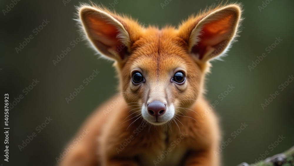 Fototapeta premium A Baby Animal in the Forest