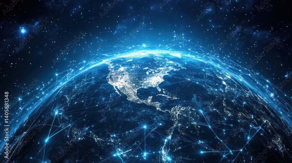 Obraz premium Online service hub