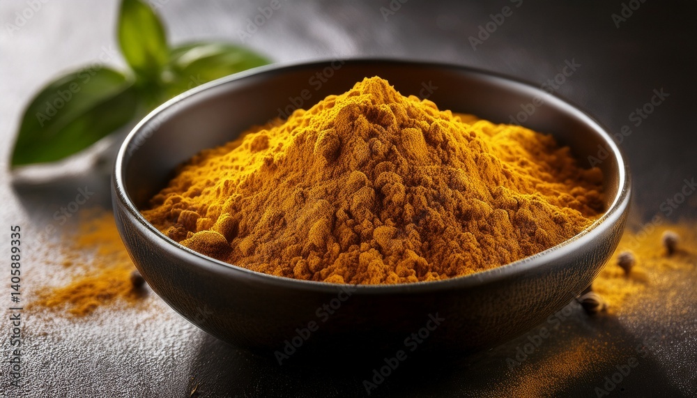 Curry powder in a bowl Curry powder in a bowl
