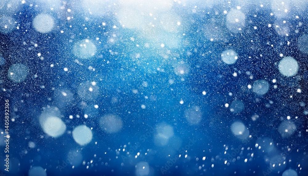 Falling Snow On The Blue Background for winter time Falling Snow On The Blue Background for winter time