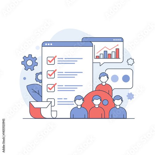 Team Collaboration with Analytics and Checklists in a Creative Setting  