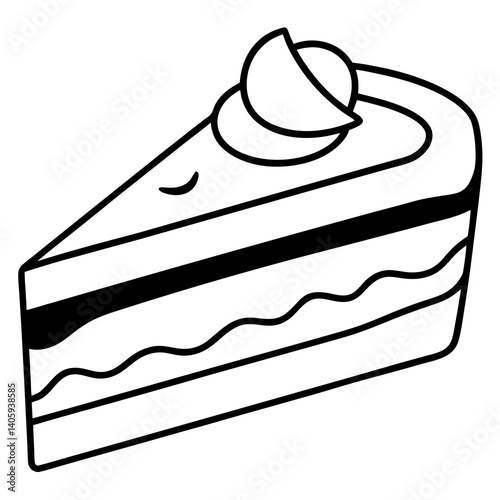 "Printable cake-slice designs for restaurant menus and kitchen tools in digital file format."