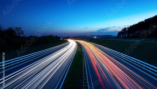 highway at night