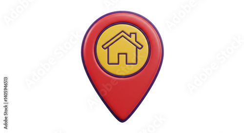 Isolated Home Location Pin Free Download Isolated Home Location Pin - GFXLoad