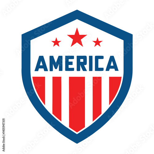 American Shield with America Text vector on white Background Free Download American Shield with America Text vector on white Background - GFXLoad