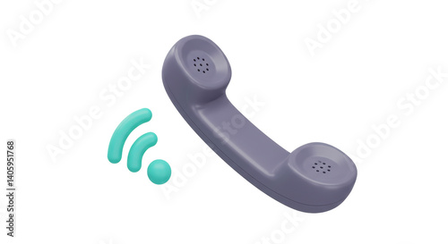 Isolated phone ringing