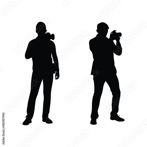 Photographers Silhouettes: Capturing Moments in Style