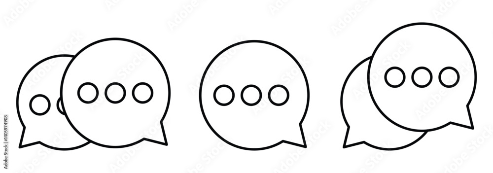 chat icon. Speech bubble collection. Comments Icon Set. Talk bubble speech icon. Blank empty bubbles. chat icon. Speech bubble collection. Comments Icon Set. Talk bubble speech icon. Blank empty bubbles.