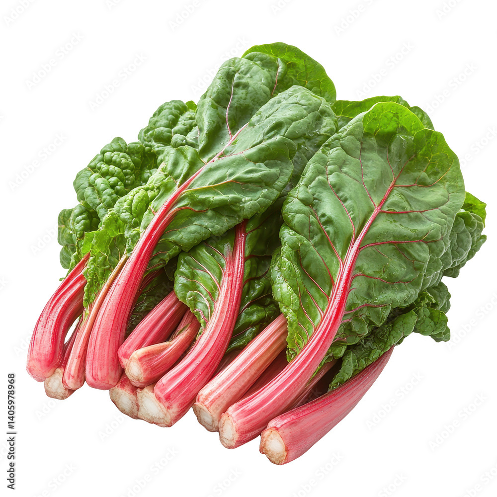 Swiss Chard isolated on transparent background. Swiss Chard isolated on transparent background.