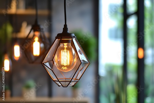 Interior decoration stylish housing Loft incandescent lamp Modern home design