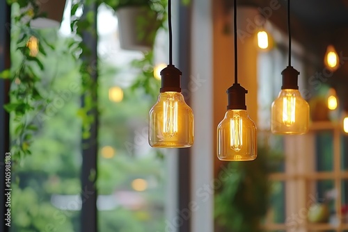Interior decoration stylish housing Loft incandescent lamp Modern home design
