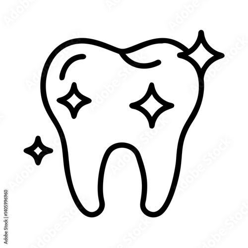 Tooth cleaning and whitening dental care services for healthy teeth and bright smile icon vector