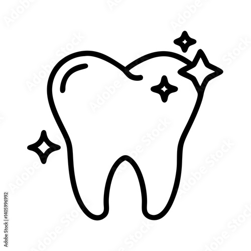 Dental care and teeth whitening concept for healthy smile and oral hygiene vector illustration