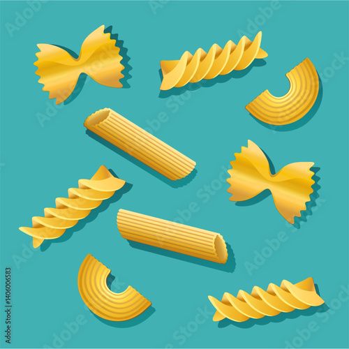 Pasta selection