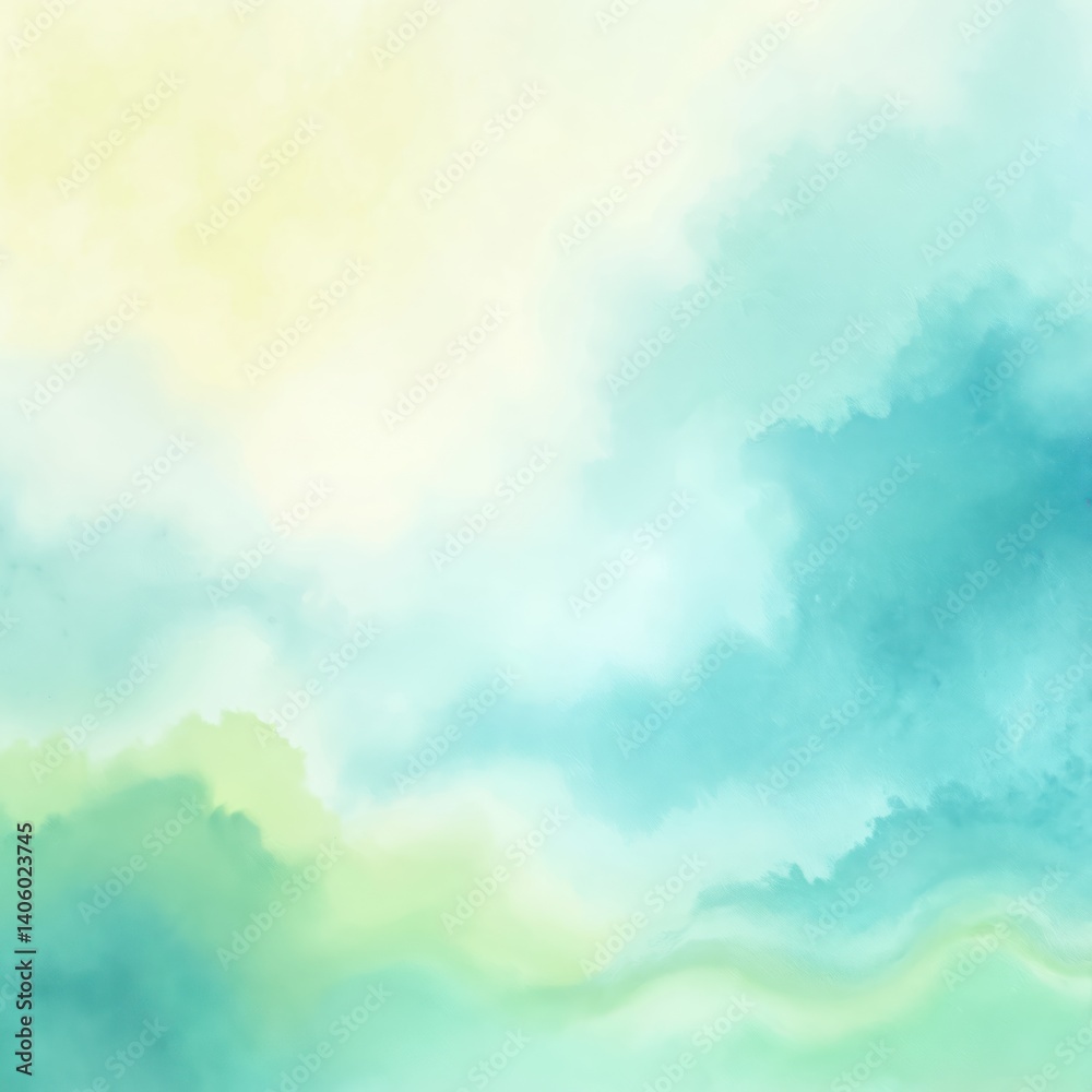 Abstract art background with liquid texture. Blue green spread paint. Concept invitation, website design, postcard, banner decoration. Watercolor, paint, childish, colours. Abstract art background with liquid texture. Blue green spread paint. Concept invitation, website design, postcard, banner decoration. Watercolor, paint, childish, colours.