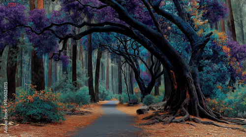 Mystical forest