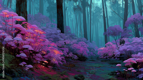 Mystical forest