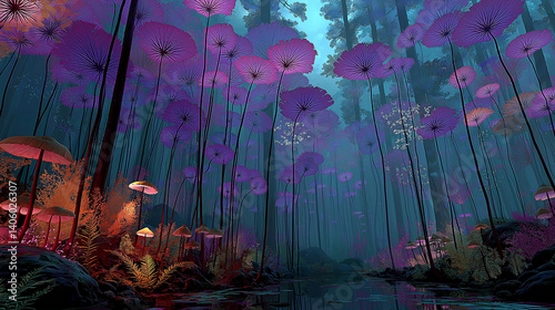 Mystical forest