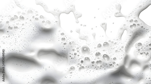 Wallpaper Mural Bubbly foam texture on transparent background Torontodigital.ca