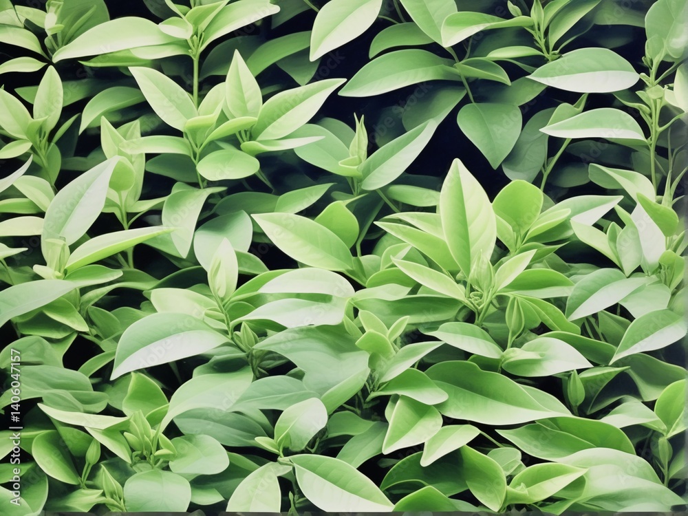 Fototapeta premium green leaves background