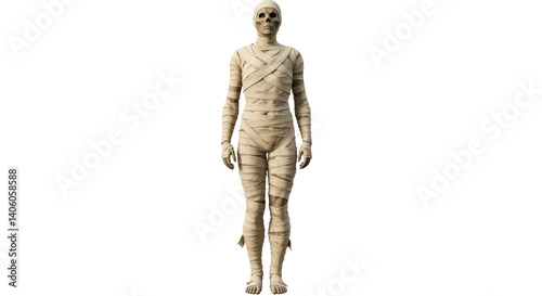 Isolated Mummy