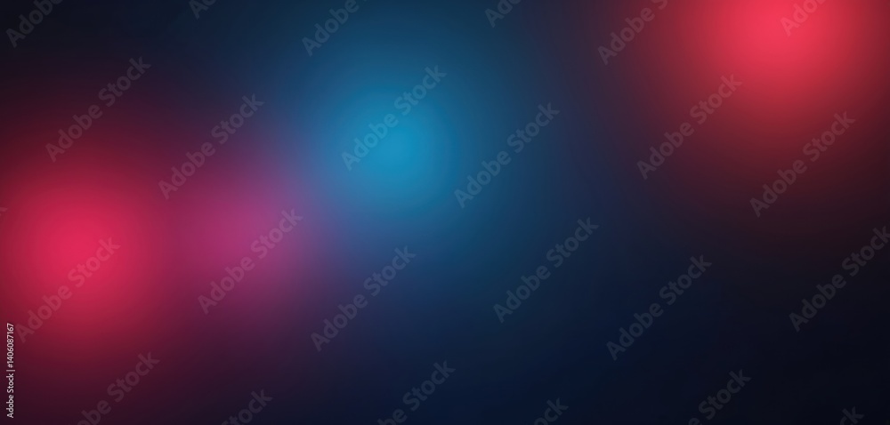 Abstract background featuring soft neon glow, blurred colors like blue, pink, red on black. Modern design with vibrant colorful light overlay. Ideal for creative projects, tech, design, web, Abstract background featuring soft neon glow, blurred colors like blue, pink, red on black. Modern design with vibrant colorful light overlay. Ideal for creative projects, tech, design, web,