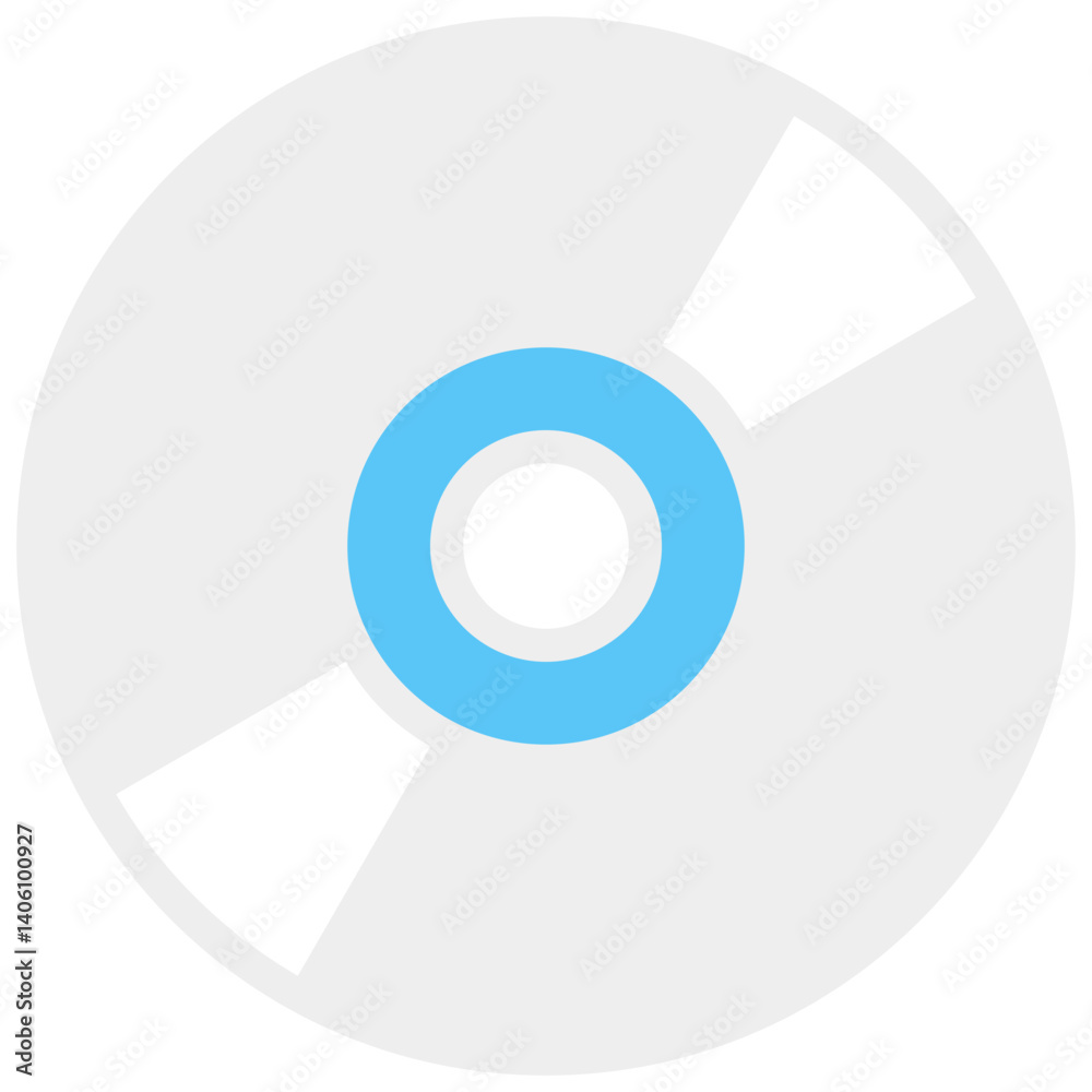 Compact Disc Icon Digital Media Storage Technology Symbol Compact Disc Icon Digital Media Storage Technology Symbol
