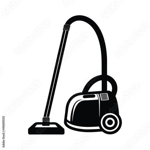 Isolated Vacuum Cleaner on White Background