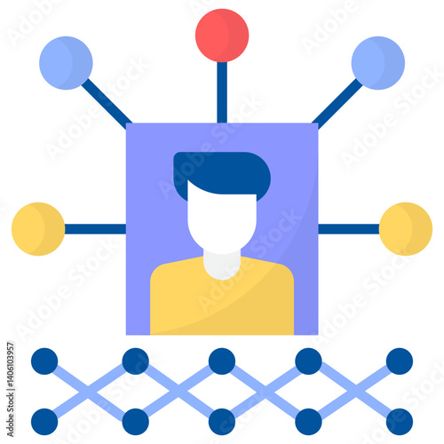 Connecting People Network Communication Social Media Icon