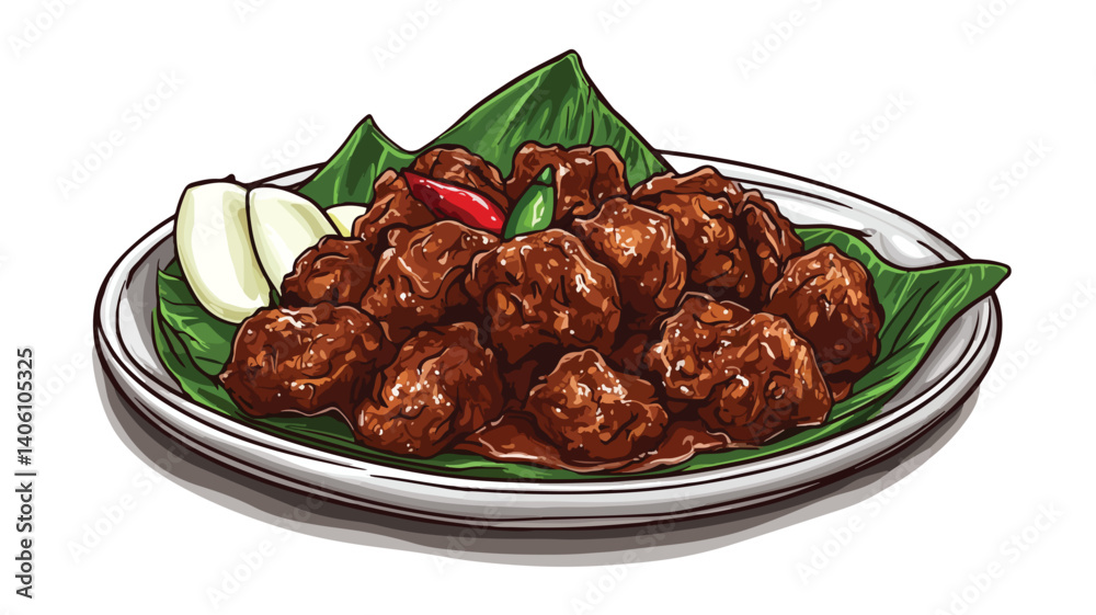 Authentic Padang Culinary: Delicious Rendang Recipe for Gourmet Food Lovers