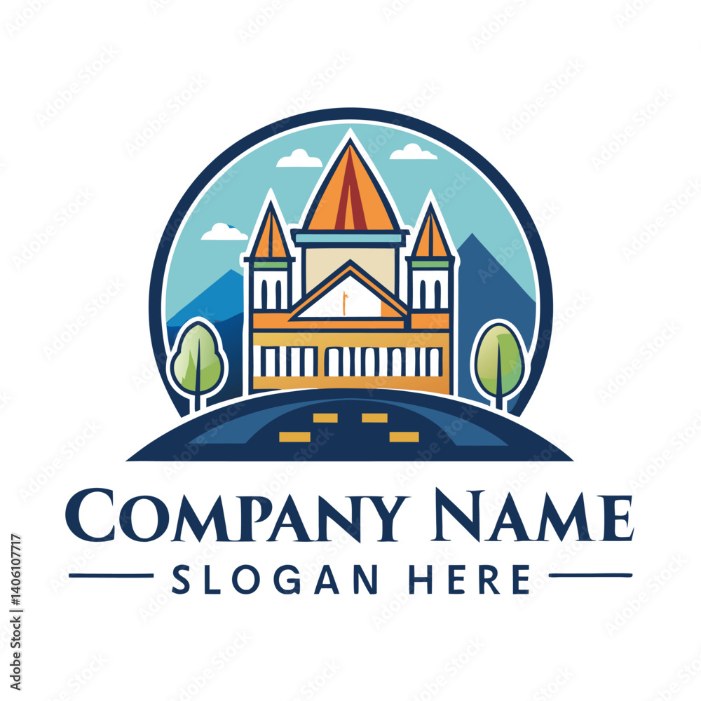 Fototapeta premium Community Center Logo