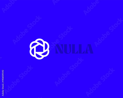 Abstract home house logo. Real estate residence building vector logotype. Creative flower shutter icon.