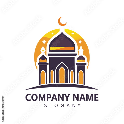 Islamic Mosque Logo Design