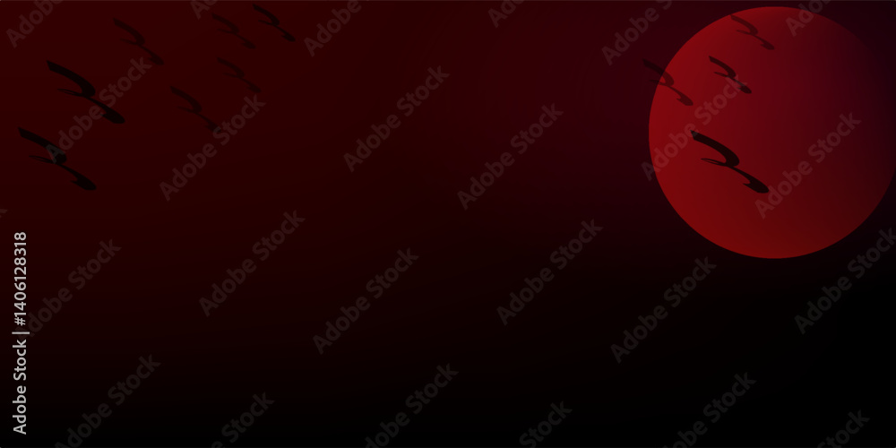 Obraz premium Banner background. black. red gradation. bright. abstarct . slash line. memphis eps 10