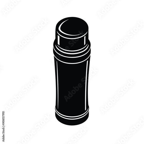 deodorant stick silhouette vector