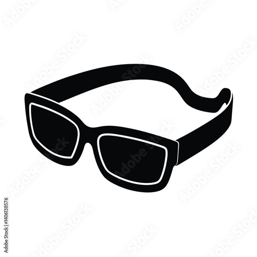 sunglass strap isolated on white