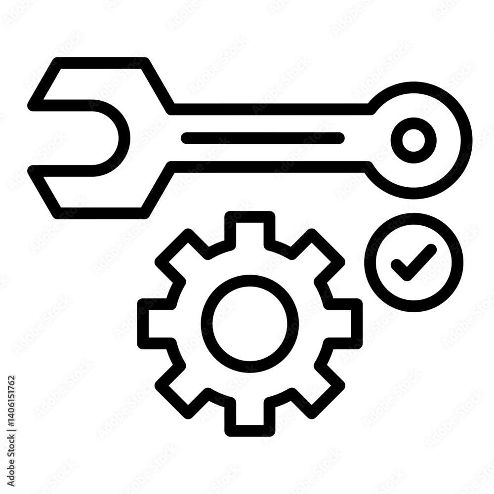 Maintance outline icon Maintance outline icon